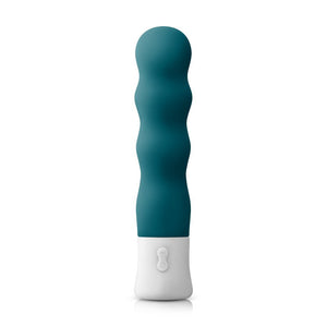 INYA Shake - Dark Teal - Thumping & Rumbling Vibrator