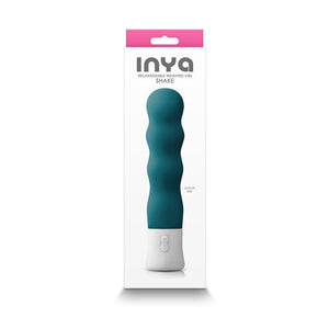 INYA Shake - Dark Teal - Thumping & Rumbling Vibrator