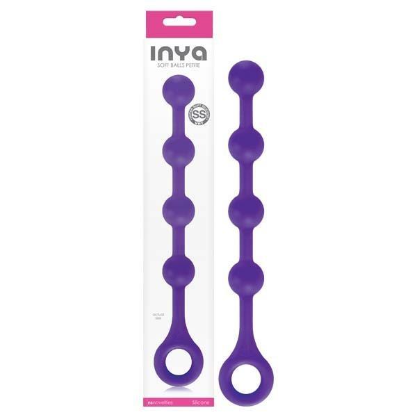 INYA Soft Balls Petite - Purple 11.4 Inch Beads