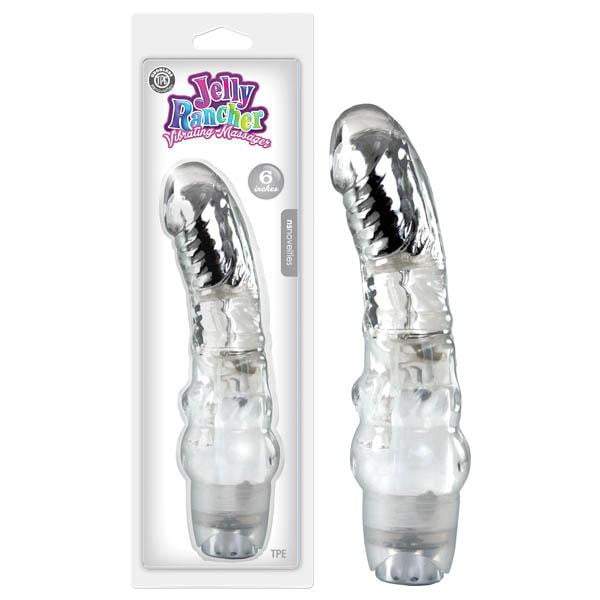 Jelly Rancher 6'' Vibrating Massager - Clear 15.2 cm Vibrator