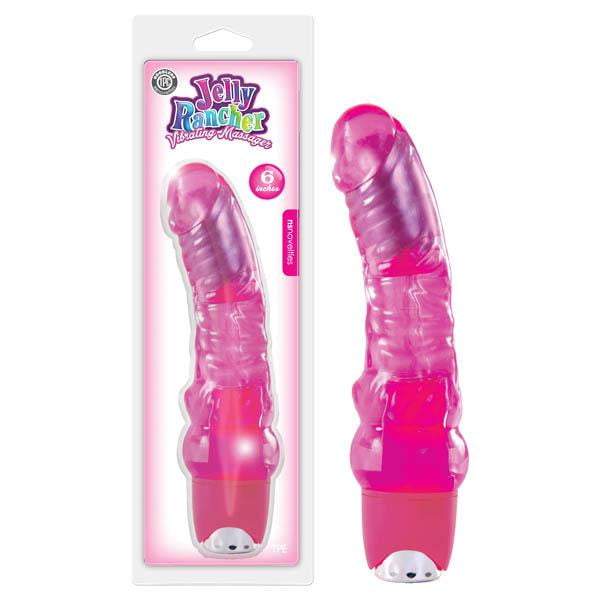 Jelly Rancher 6'' Vibrating Massager - Pink 15.2 cm Vibrator