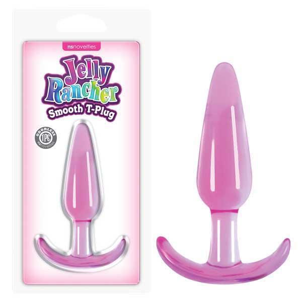 Jelly Rancher Smooth T-Plug - Pink 11 cm (4.3'') Butt Plug