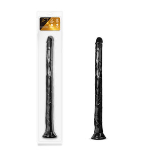 Jet Black Mamba - 49cm Long Dong
