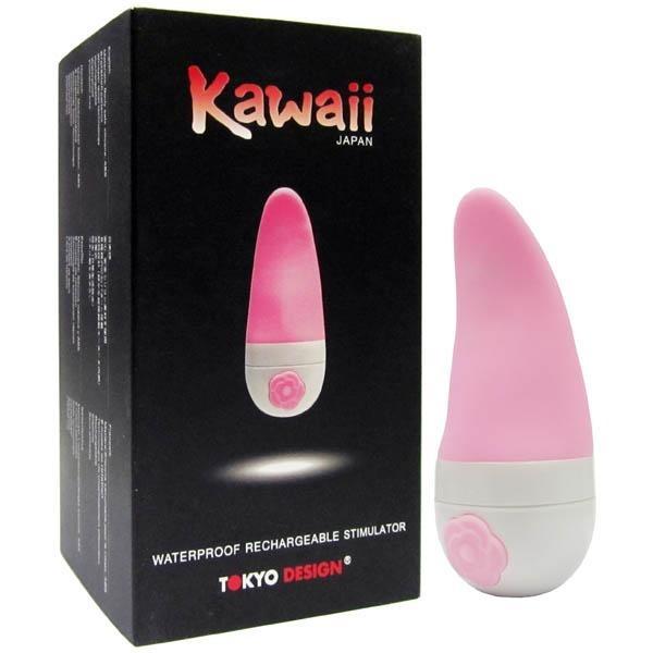 Kawaii 0 - White/Pink USB Rechargeable Stimulator