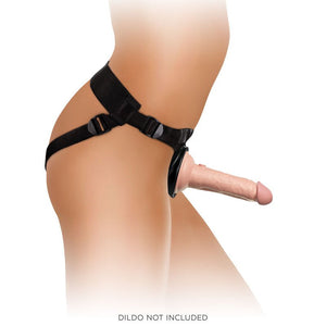 King Cock Elite Beginner's Body Dock Strap-On Black Harness