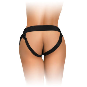 King Cock Elite Beginner's Body Dock Strap-On Black Harness