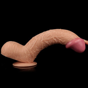 King Size 10.5 Inch Realistic Flesh Dildo