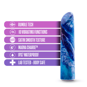 Limited Addiction Mesmerize Power Bullet - Azure Blue
