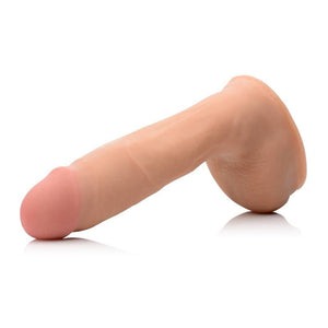 Loadz 8 Inch Dual Density Squirting Dildo - Flesh