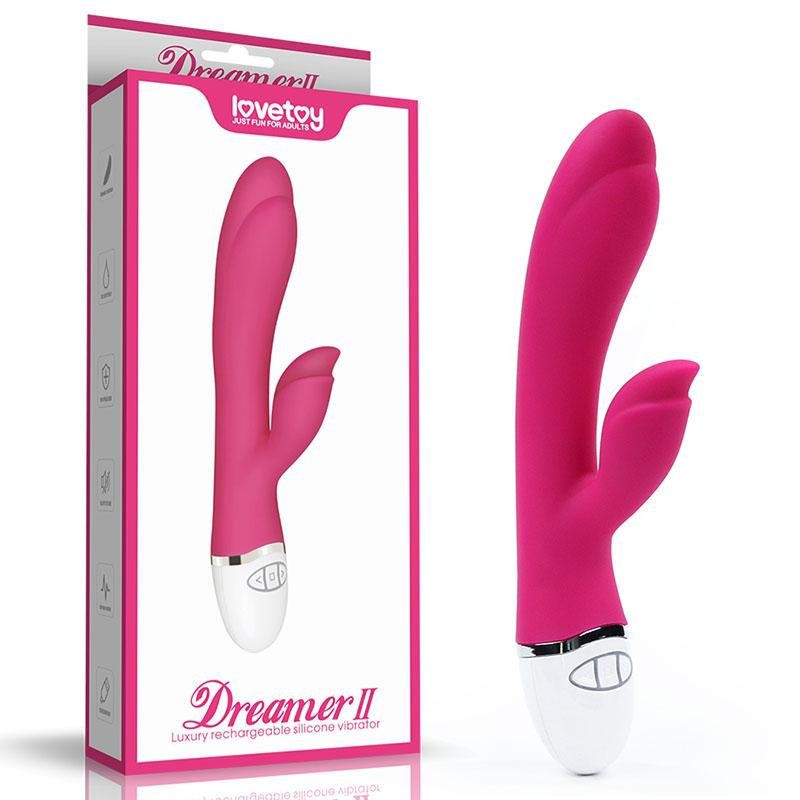 Lovetoy Dreamer II - Rose Red Rabbit Vibrator