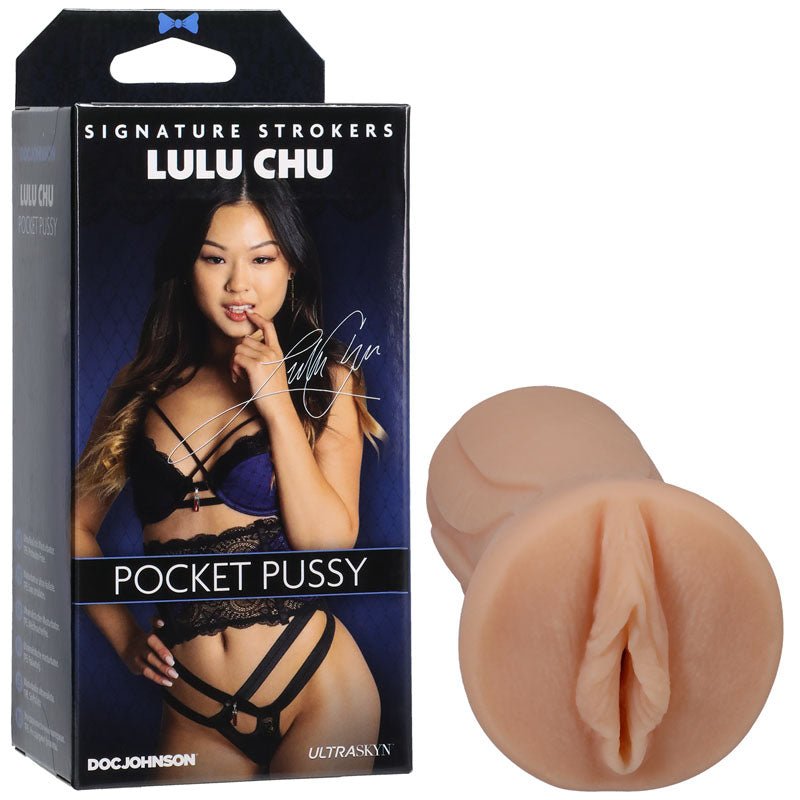 Lulu Chu UltraSkyn Pocket Pussy - Flesh Vagina Stroker