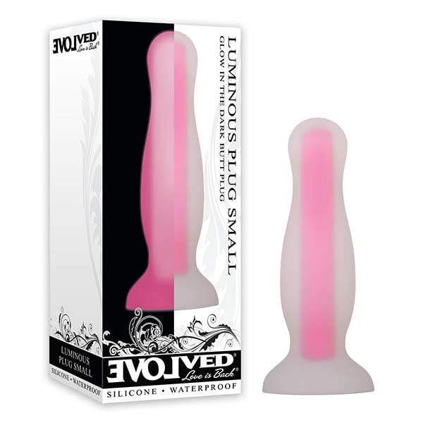 Luminous Small Pink Glow In The Dark Butt Plug