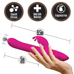 Lush Kira Thrusting Rabbit Vibrator - Pink