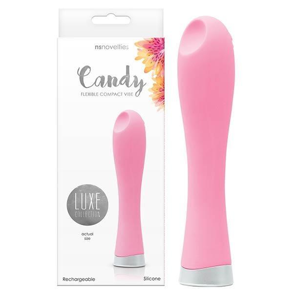 Luxe - Candy - Pink 12 cm (4.7'') USB Rechargeable Mini Vibrator