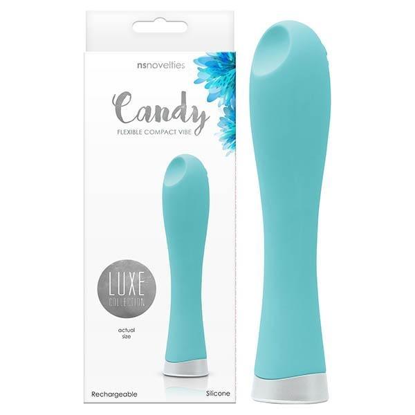Luxe - Candy - Turquoise 12 cm (4.7'') USB Rechargeable Mini Vibrator