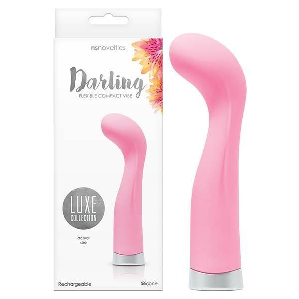 Luxe - Darling - Pink 11.4 cm (4.5'') USB Rechargeable Mini Vibrator