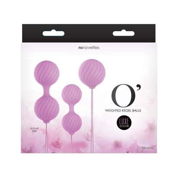 Luxe O' - Pink Weighted Kegel Balls - Set of 3