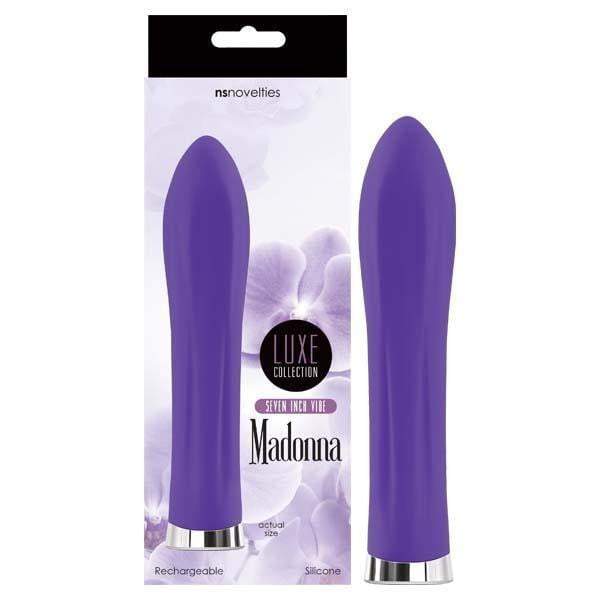 Luxe Straight Seven - Madonna - Purple 17.8 cm (7'') USB Rechargeable Vibrator