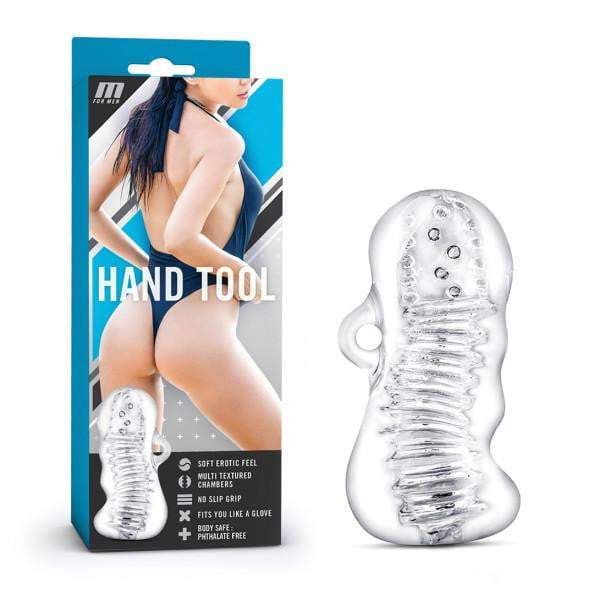 M for Men - Hand Tool - Clear Stroker