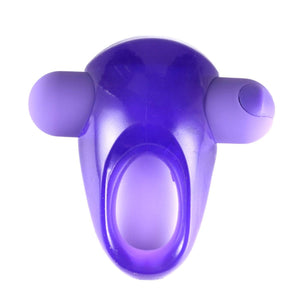 Maia Casey - Purple Vibrating Cock Ring