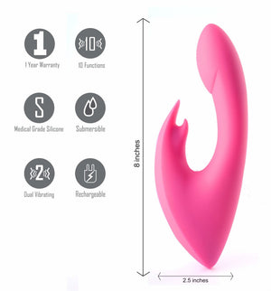 Maia Leah - Pink Rabbit Vibrator