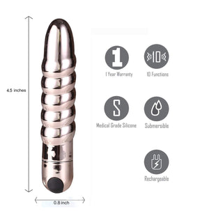 Maia Lola - Rose Gold Vibrator