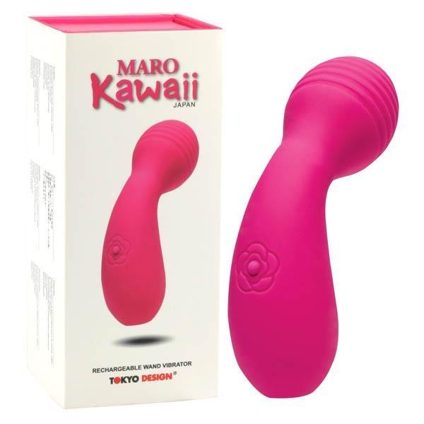 Maro Kawaii Wand - Cerise 12.3 cm USB Rechargeable Massager