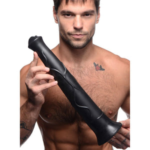 Master Cock Pony Boy 17 Inch Horse Dong - Black