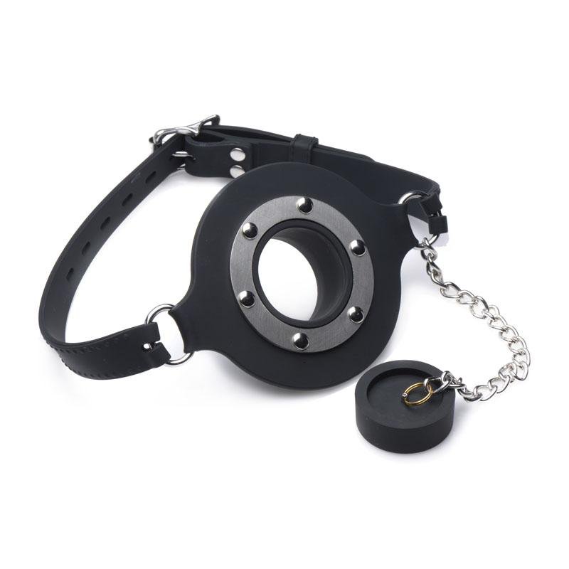Master Series Pie Hole Silicone Feeding Gag 