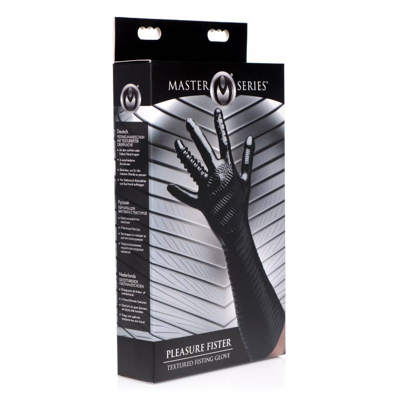 Master Series Pleasure Fister Glove- Black 