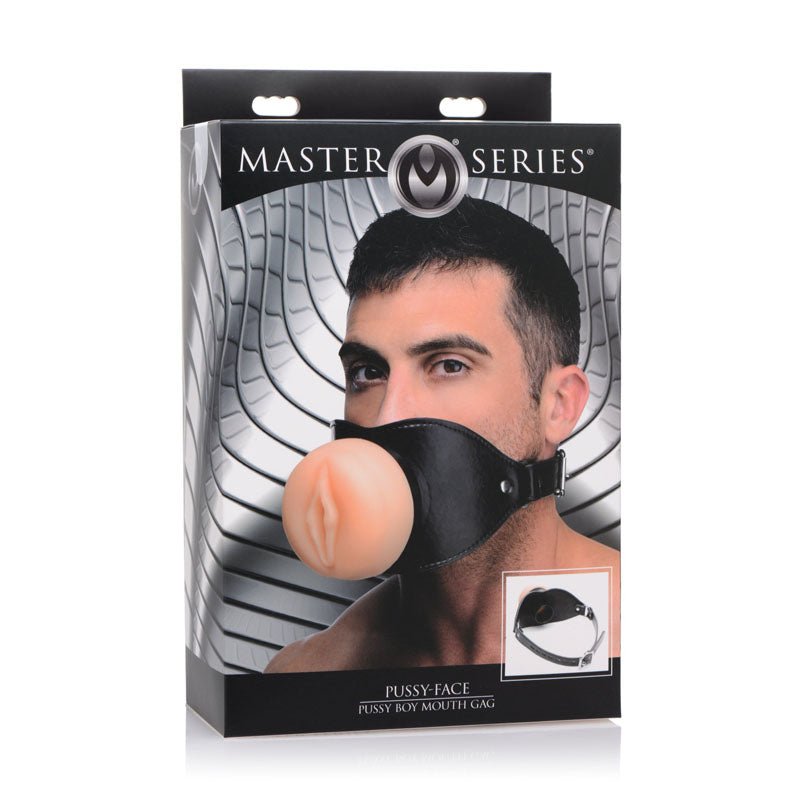 Master Series Pussy Face - Oral Sex Mouth Gag