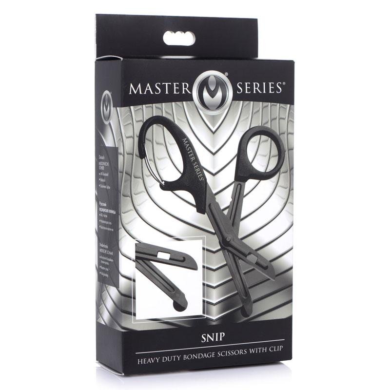 Master Series Snip Black Heavy Duty Scissors