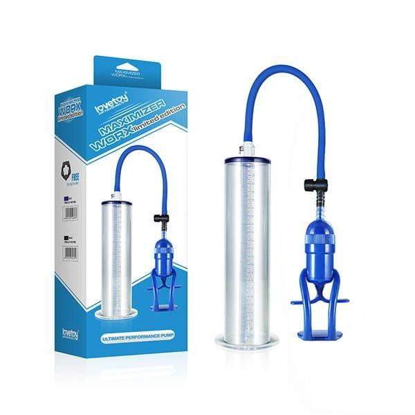 Maximizer Worx Limited Edition Pump - Blue Penis Pump