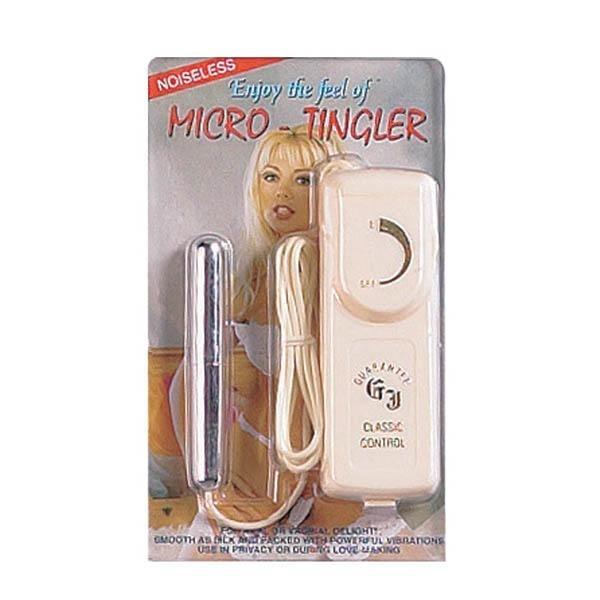 Micro Tingler - Silver 5.1 cm (2'') Bullet