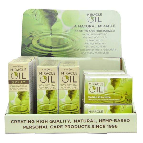 Miracle Oil Display - Variety Pack Counter Display with Testers