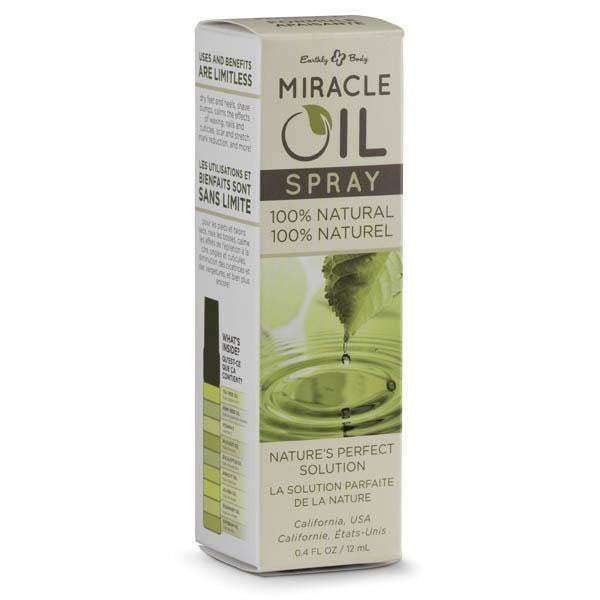 Miracle Oil Mini Spray - Skin Soothing Spray with Hemp Seed Oil - 12 ml Spray Bottle