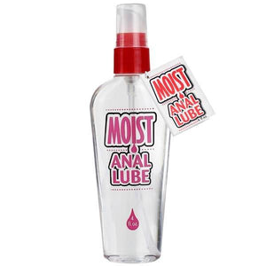 Moist Anal Lube - Water Based Lubricant - 118 ml (4 oz) Bottle