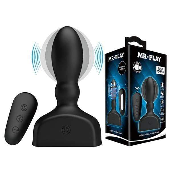 MR PLAY Inflatable Anal Butt Plug With Wireless Remote