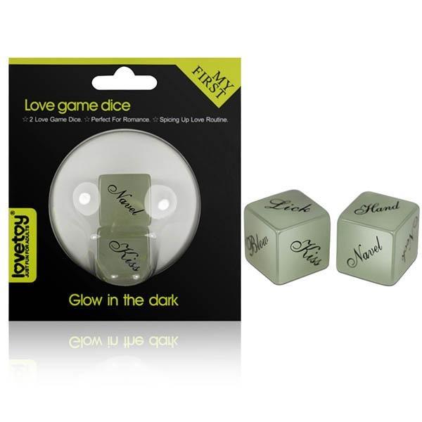 My First Love Dice - Glow in the Dark Dice Game