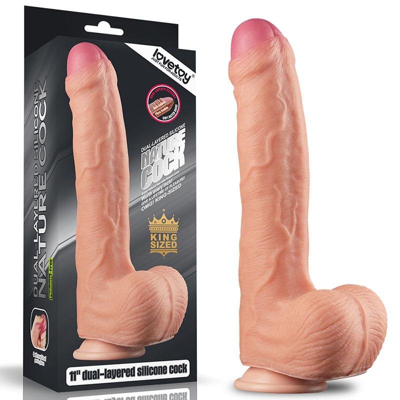 Nature Cock - Flesh 11 Inch Dong