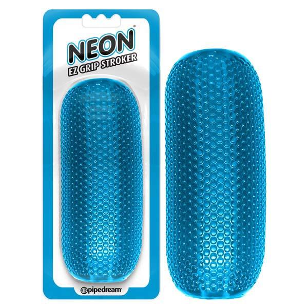 Neon EZ Grip Stroker - Blue Masturbator Sleeve