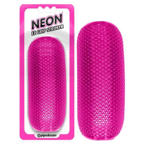 Neon EZ Grip Stroker - Pink Masturbator Sleeve