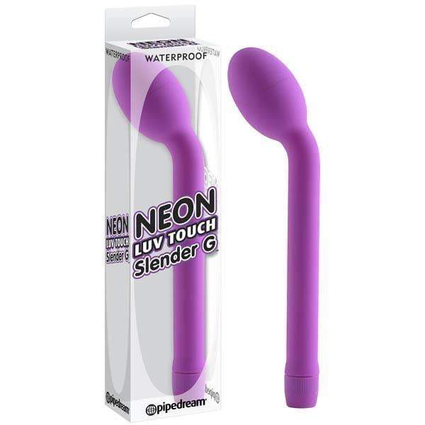 Neon Luv Touch Slender G Purple Vibrator
