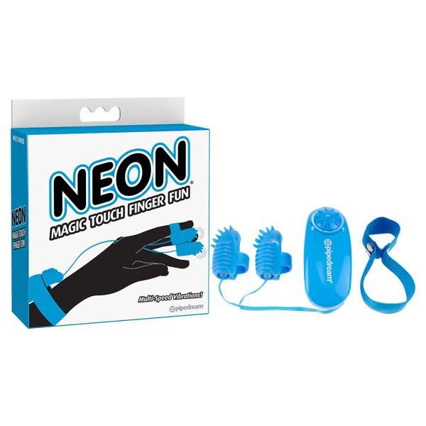 Neon Magic Touch Finger Fun - Blue Finger Stimulator