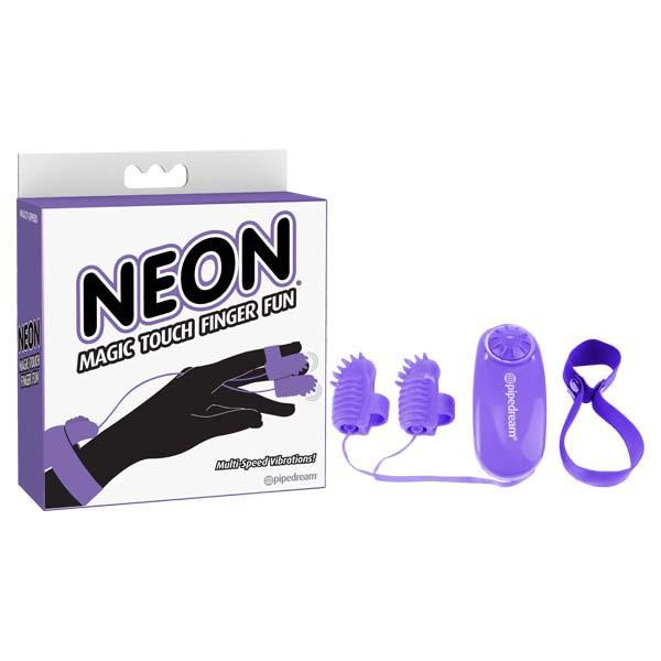 Neon Magic Touch Finger Fun - Purple Finger Stimulator