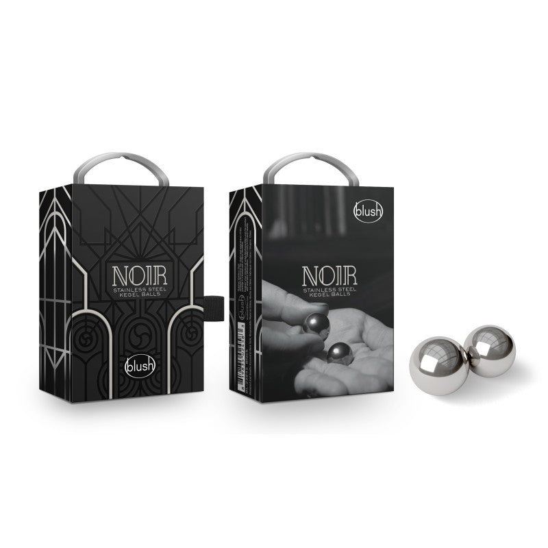 Noir - Stainless Steel Kegel Balls - Set of 2