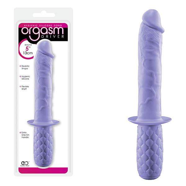 Orgasm Driver - Purple 12.7 cm (5'') Dong with Handle