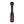 OUCH! Black & White Bonded Leather Paddle ''Ouch'' - Black