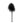 OUCH! Black & White Feather Tickler - Black