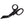 OUCH! Bondage Safety Scissors - Black 